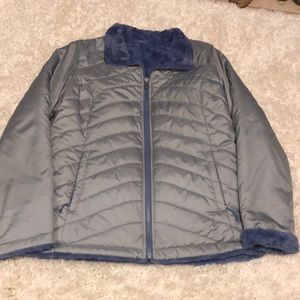 Reversible North Face zip up